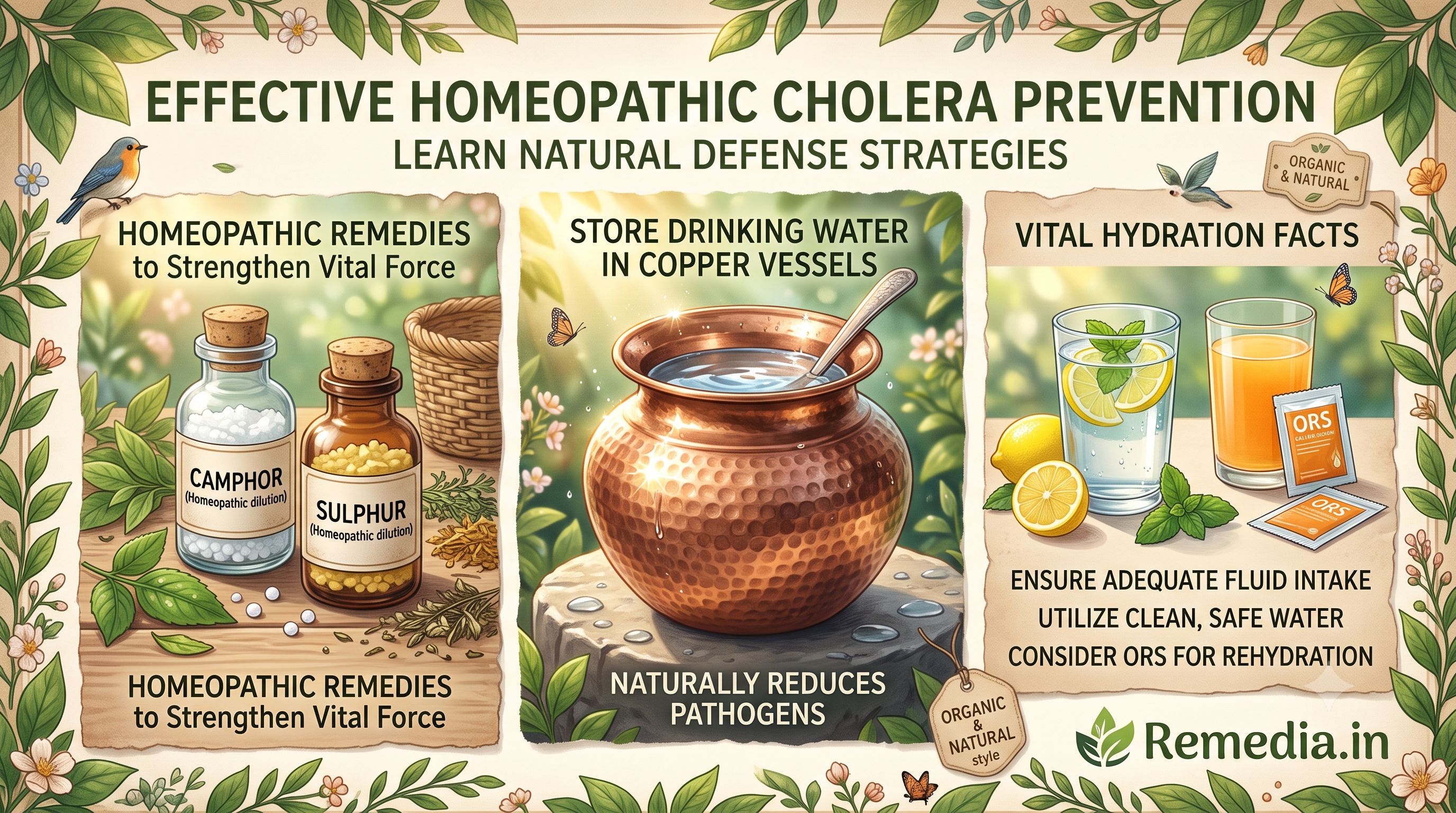 A Holistic & Homeopathic Guide to Cholera Prevention