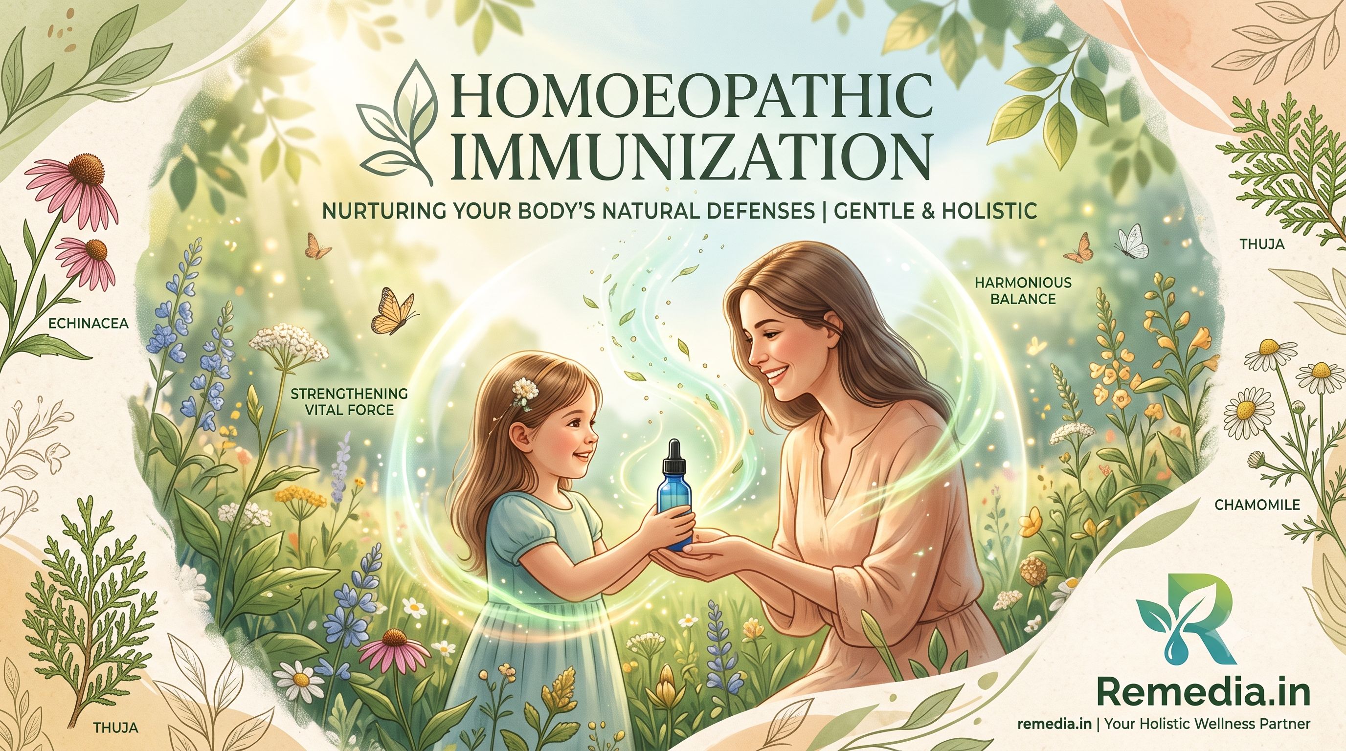 Gentle Defense: A Holistic Guide to Homeopathic Immunization
